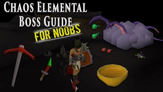 OSRS Chaos Elemental Guide For Noobs [upl. by Alliehs]