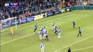 Wycombe Wanderers vs Bristol Rovers  League Two 20132014 [upl. by Dambro]