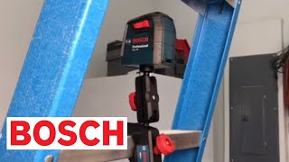 Bosch SelfLeveling CrossLine Laser Level GLL 30 [upl. by Sholes]