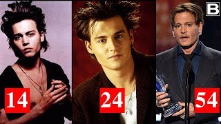 Johnny Depp Transformation  From 2 to 54 Years Old [upl. by Asnerek828]