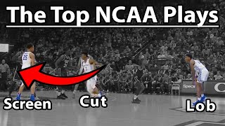 The 10 Plays Used by Every College Basketball Team [upl. by Yerroc198]