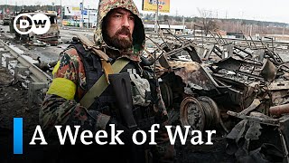 War in Ukraine A week that shook the world  DW News [upl. by Darach]