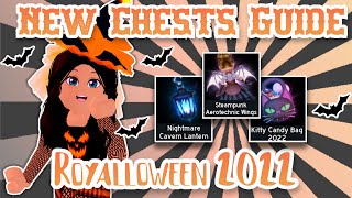 MAZE MAP ALL CHEST LOCATIONS For NEW ACCESSORIES In The HALLOWEEN EVENT 2022 Royale High Update [upl. by Mariellen]