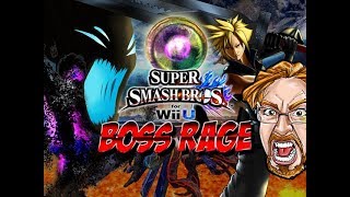 BOSS RAGE Reupload MASTER FORTRESS amp CLOUD Super Smash Bros WiiU [upl. by Enneicul]