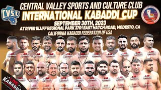 LIVE KABADDi  Modesto Kabaddi Cup  2023 USA Kabaddi [upl. by Milks]