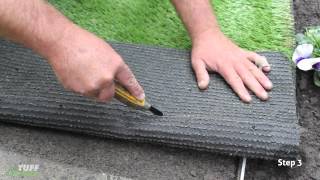 Tuff Turf  DIY Grass Install [upl. by Lemay474]