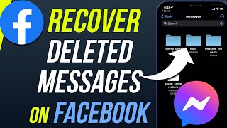 How to Recover Deleted Facebook Messages [upl. by Shermy]