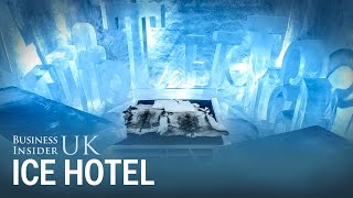 Inside Swedens Icehotel where your room is carved out of ice [upl. by Thirzi]