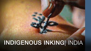 Indigenous Tattoo  India [upl. by Ennairoc]