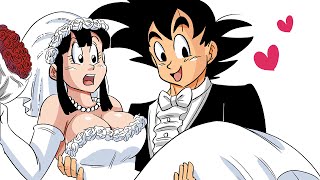 Goku And Chi Chis Wedding Night DBZ Comic Dub [upl. by Nibas732]