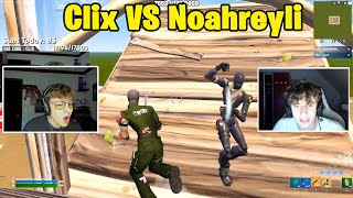 Clix VS Noahreyli 1V1 Buildfights [upl. by Sherar]