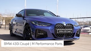 BMW 430i Coupé  M Performance Parts [upl. by Dorice]