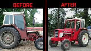 International Harvester 674 Before and After Part 1 [upl. by Greyso]