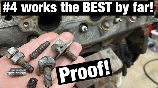 How To Remove A Broken Bolt 6 DIFFERENT WAYS  LS Exhaust Manifold [upl. by Olnton599]