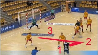 HOW TO DO HANDBALL ZIG ZAG FEINT [upl. by Monjo]