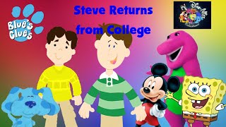 Blues Clues Steve Returns from College Full Episode [upl. by Redliw]