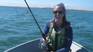 Scup Porgy Fishing off Cape Cod Massachusetts [upl. by Arrekahs201]