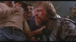 Chuck Norris Fights Gang  Code of Silence 1985 [upl. by Ahseryt508]