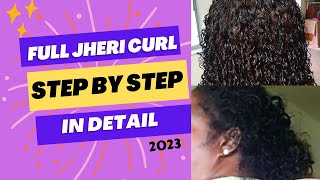 HOW TO DO A JHERI Curl Perm on 4C Hair  Step By Step [upl. by Oys417]