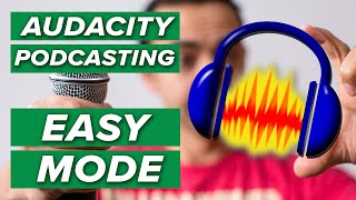 How to Record and Edit a Podcast in Audacity Complete Tutorial [upl. by Ahsieni458]