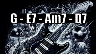 G Major Jazz Backing Track  Medium Swing 1625 [upl. by Arayt960]