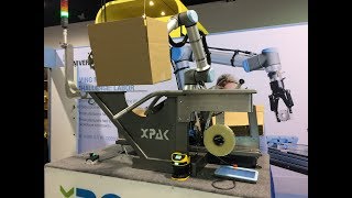 2019 WestPack XPak Robox collaborative robot case erector [upl. by Alim]