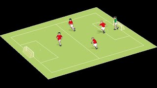 Attacking Strategy for 5v5 and 7v7  Tactics Formations Team Shape and Principles of Play [upl. by Naneek658]