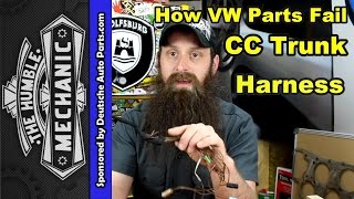 How The VW CC Trunk Harness Fails [upl. by Haelhsa82]