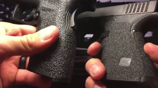 talon grips granulated vs rubber [upl. by Atteugram]