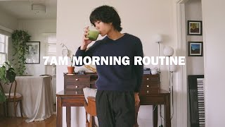 7am morning routine  peaceful amp productive [upl. by Arielle]