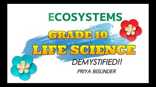 EcosystemsGrade 10 [upl. by Charo]