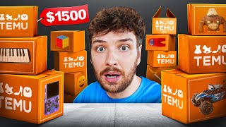 I Opened 1500 Worth of Scam Temu Products [upl. by Lourie789]