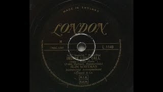 Slim Whitman Indian Love Call 1952 78 rpm [upl. by Acemaj]