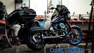 Coast Glide 2│HarleyDavidson Sport Glide Custom Build [upl. by Nebuer]