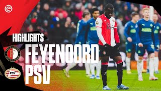 Highlights Feyenoord  PSV  Eredivisie 20232024 [upl. by Llehcear]