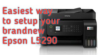 Epson l5290 initialization [upl. by Naj221]