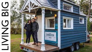 The Amazing Tiny House Traveling The World 🌍 [upl. by Nolra]