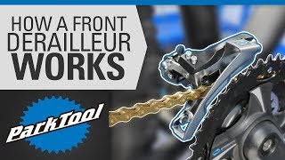 How a Front Derailleur Works [upl. by Dnalevets]