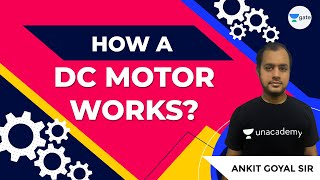 How Does a DC Motor Works  Working Principle of DC Motor  Ankit Goyal [upl. by Relyuc290]