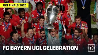 FC Bayern Celebrate Winning The UEFA Champions League [upl. by Oloapnaig113]