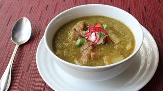 Chili Verde Recipe  Easy Pork amp Tomatillo Stew  How to Make Green Chili [upl. by Esom]