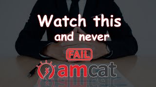 HOW TO CLEAR AMCAT TEST [upl. by Ody]