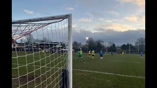 Hallam FC 3  1 Pickering Town [upl. by Ahtebat697]