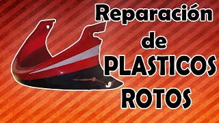 🔥Reparar Plásticos rotos de moto FACIL Y ECONOMICO🔥 [upl. by Llorrac]