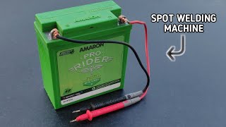 Spot Welding Machine Using Lead Acid Battery [upl. by Pilif]