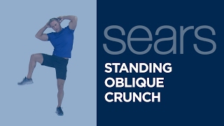 Exercise Tips Standing Oblique Crunch [upl. by Naharba]