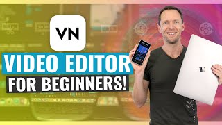 VN Video Editor  COMPLETE Tutorial for Beginners iPhone Android amp Mac [upl. by Yesac]