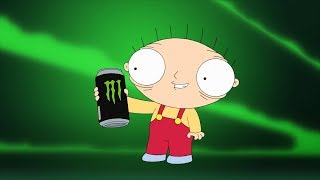 Stewie drink Monster Energy [upl. by Hamlet]