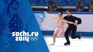 Tessa Virtue amp Scott Moir  Full Silver Medal Free Dance Performance  Sochi 2014 Winter Olympics [upl. by Julia]