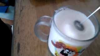 Aerolatte Review Frothing Cold Milk In Under 1 Minute [upl. by Armington]